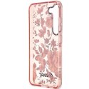 Etui Guess Flower Collection na Samsung Galaxy S23+ - różowe Guess