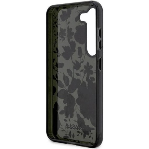 Etui Guess Flower Collection na Samsung Galaxy S23+ - zielone Guess