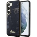 Etui Guess Golden Marble Collection S23+ - czarne Guess