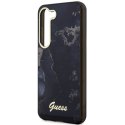Etui Guess Golden Marble Collection S23+ - czarne Guess