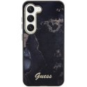 Etui Guess Golden Marble Collection S23 - czarne Guess