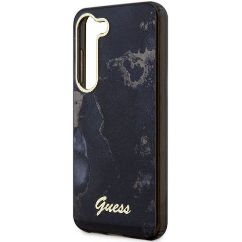 Etui Guess Golden Marble Collection S23 - czarne Guess