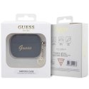 Etui Guess Silicone Charm Heart Collection na AirPods Pro 2 - czarne Guess