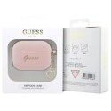 Etui Guess Silicone Charm Heart Collection na AirPods Pro 2 - różowe Guess