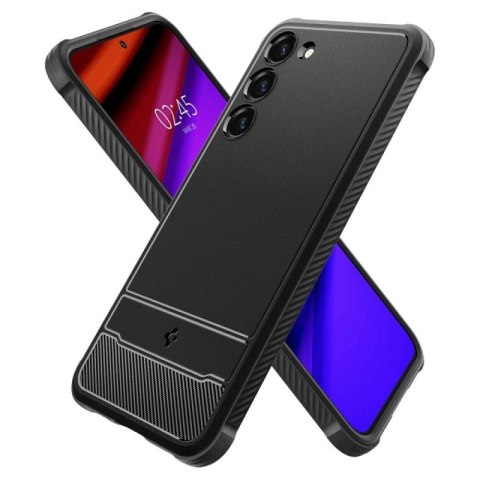 Etui Spigen Rugged Armor na Samsung Galaxy S23 - czarny mat Spigen