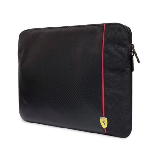 Pokrowiec Ferrari Carbon&Smooth na laptopa 14" - czarny Ferrari
