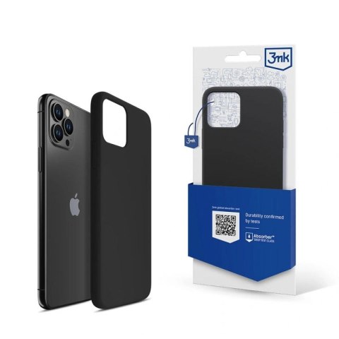 Etui 3mk Silicone Case na iPhone 11 Pro Max - czarne 3mk Protection