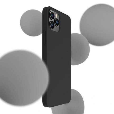 Etui 3mk Silicone Case na iPhone 12 Pro Max - czarne 3mk Protection