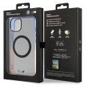 Etui BMW Gradient Bumper MagSafe na iPhone 14 Plus - szare BMW