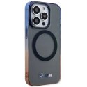 Etui BMW Gradient Bumper MagSafe na iPhone 14 Pro - szare BMW