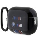 Etui BMW Multiple Colored Lines na AirPods Pro 2 gen - czarne BMW