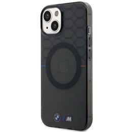 Etui BMW Pattern MagSafe na iPhone 14 Plus - szare BMW