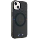 Etui BMW Pattern MagSafe na iPhone 14 Plus - szare BMW