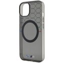 Etui BMW Pattern MagSafe na iPhone 14 Plus - szare BMW