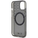 Etui BMW Pattern MagSafe na iPhone 14 Plus - szare BMW