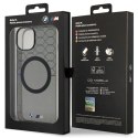 Etui BMW Pattern MagSafe na iPhone 14 Plus - szare BMW