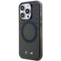Etui BMW Pattern MagSafe na iPhone 14 Pro Max - szare BMW
