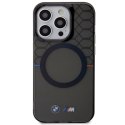 Etui BMW Pattern MagSafe na iPhone 14 Pro - szare BMW