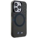 Etui BMW Pattern MagSafe na iPhone 14 Pro - szare BMW