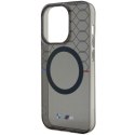 Etui BMW Pattern MagSafe na iPhone 14 Pro - szare BMW
