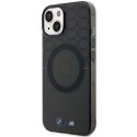 Etui BMW Pattern MagSafe na iPhone 14 - szare BMW