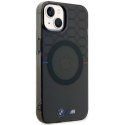 Etui BMW Pattern MagSafe na iPhone 14 - szare BMW