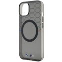 Etui BMW Pattern MagSafe na iPhone 14 - szare BMW