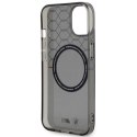 Etui BMW Pattern MagSafe na iPhone 14 - szare BMW