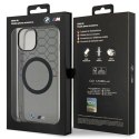 Etui BMW Pattern MagSafe na iPhone 14 - szare BMW