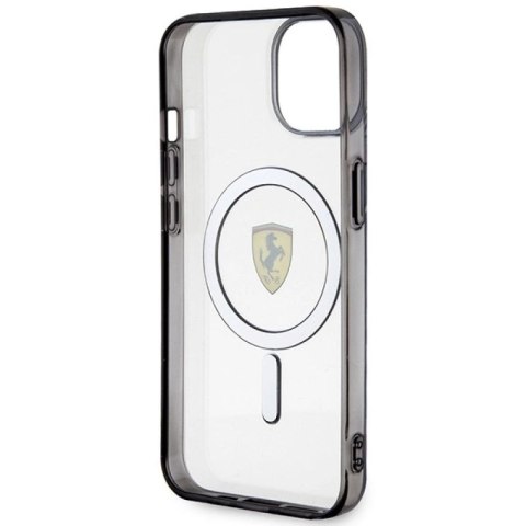 Etui Ferrari Outline MagSafe na iPhone 14 Plus - przezroczyste Ferrari