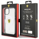 Etui Ferrari Outline MagSafe na iPhone 14 Plus - przezroczyste Ferrari
