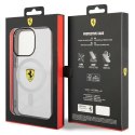 Etui Ferrari Outline MagSafe na iPhone 14 Pro - przezroczyste Ferrari