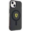 Etui Ferrari Translucent MagSafe na iPhone 14 Plus - czarne Ferrari