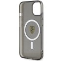 Etui Ferrari Translucent MagSafe na iPhone 14 Plus - czarne Ferrari