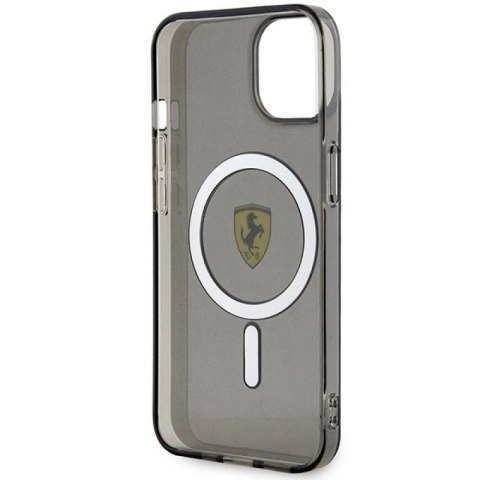 Etui Ferrari Translucent MagSafe na iPhone 14 Plus - czarne Ferrari