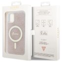 Etui Guess 4G MagSafe na iPhone 11 - różowe Guess