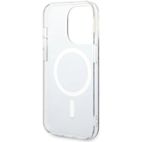 Etui Guess 4G MagSafe na iPhone 14 Pro - czarne Guess