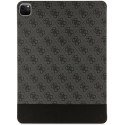 Etui Guess 4G Stripe Allover na iPad Pro 12.9" - czarne Guess