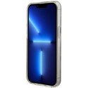 Etui Guess Golden Marble MagSafe na iPhone 14 Plus - czarne Guess