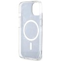 Etui Guess Marble MagSafe na iPhone 14 - czarne Guess