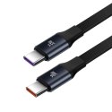 Ładowarka samochodowa 2w1 33W 2x USB C (męskie) Baseus Enjoyment - czarna Baseus