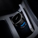 Ładowarka samochodowa 2w1 33W 2x USB C (męskie) Baseus Enjoyment - czarna Baseus