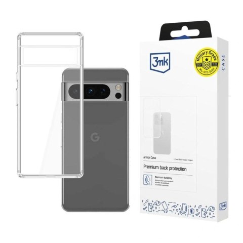 Etui 3mk Armor Case na Google Pixel 8 Pro - przezroczyste 3mk Protection