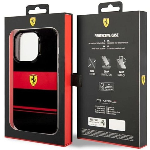 Etui Ferrari IMD Combi Magsafe na iPhone 14 Pro Max - czarne Ferrari