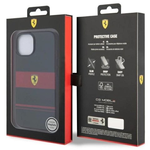 Etui Ferrari IMD Combi Magsafe na iPhone 14 - czarne Ferrari