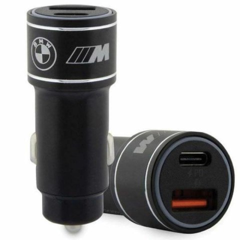Ładowarka samochodowa BMW M Edition PD QC 3.0 20W Fast Charge - czarne BMW