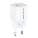 Ładowarka sieciowa Wozinsky WWCEAC GaN USB-A USB-C 33W - biała Wozinsky