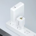Ładowarka sieciowa Wozinsky WWCEAC GaN USB-A USB-C 33W - biała Wozinsky