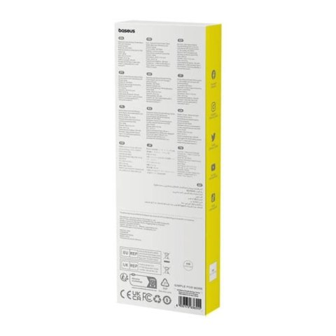 Rysik Baseus Smooth Writing 2 ze wskaźnikiem LED - biały Baseus
