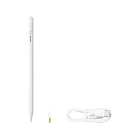 Rysik Baseus Smooth Writing 2 ze wskaźnikiem LED - biały Baseus